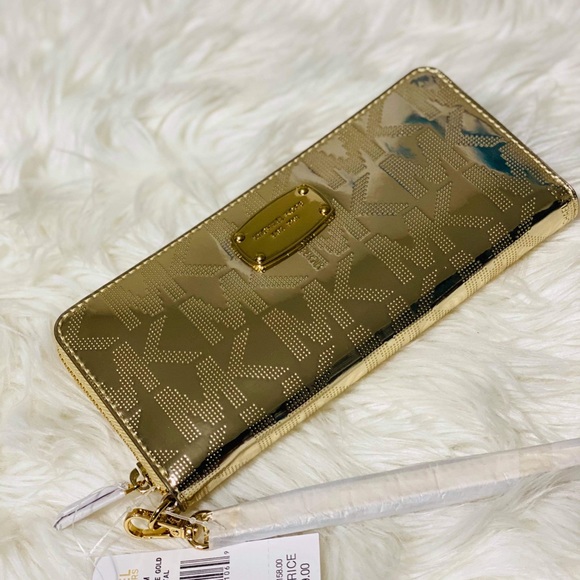 💕Michael Kors Zip Around Wallet - Picture 2 of 2